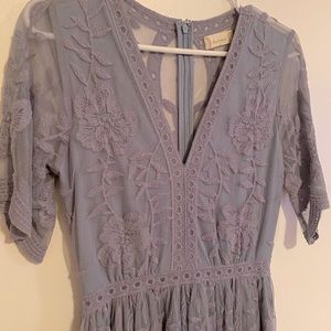 Altar’d State embroidered lace maxi dress